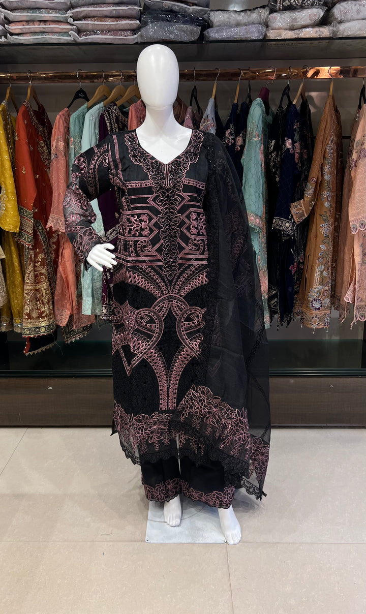 MARIYA BLACK DESIGNER WORK SUIT - MIX14