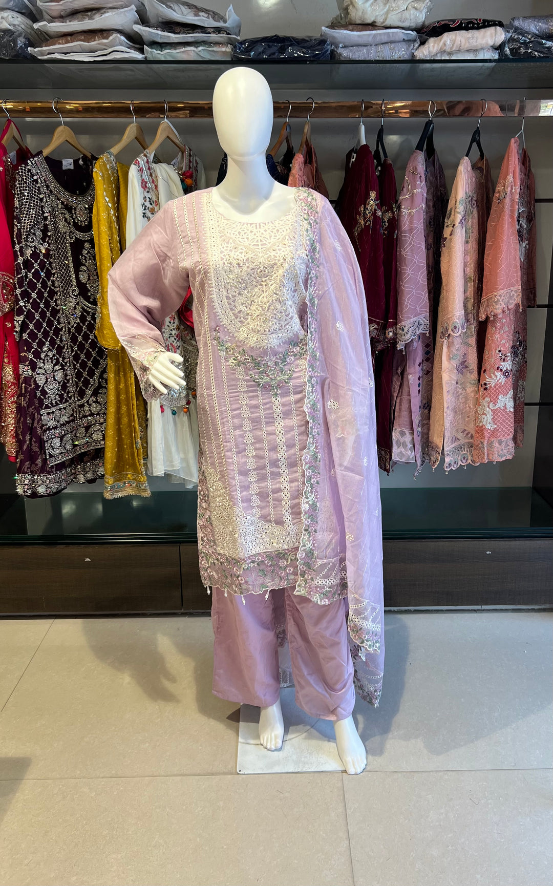 SAFA GRACE 3-PIECE DESIGNER SUIT - AAF04