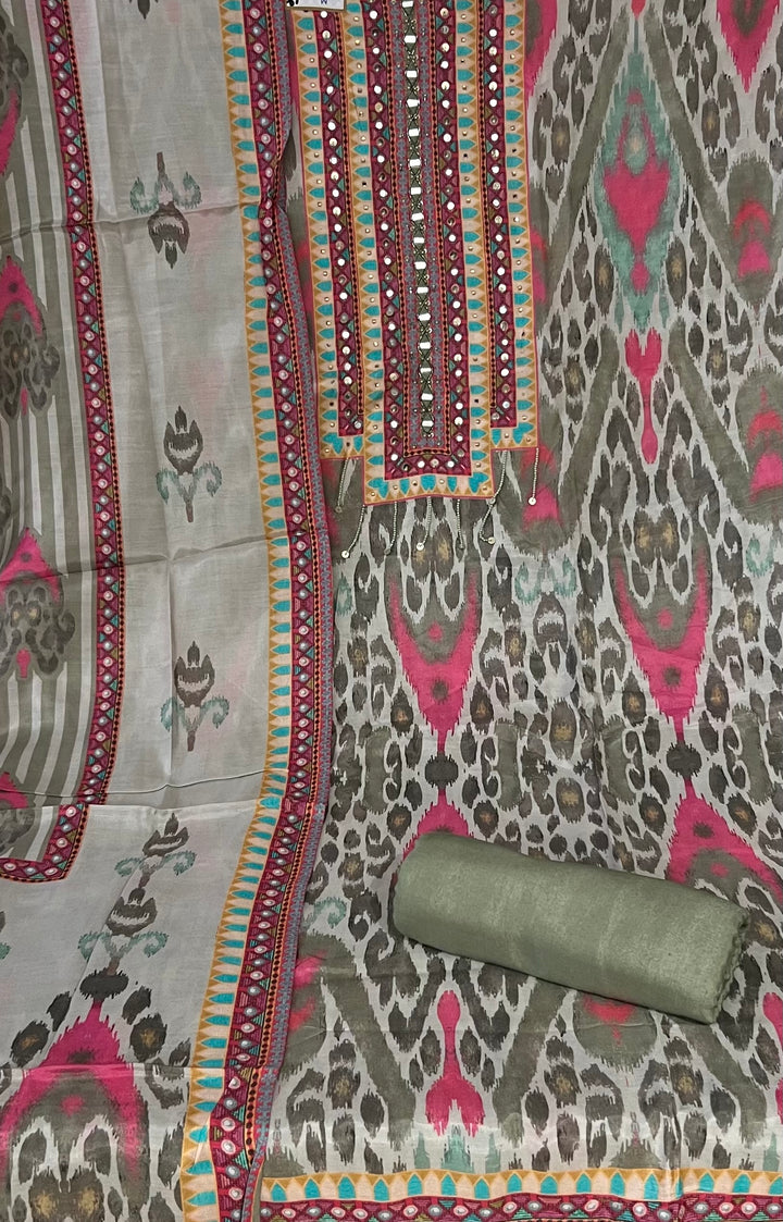 DESIGNER UNSTITCHED DRESS MATERIAL - BRT18