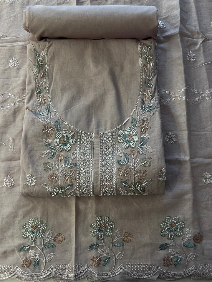 UNSTITCHED DESIGNER SUIT- IKGM02/19