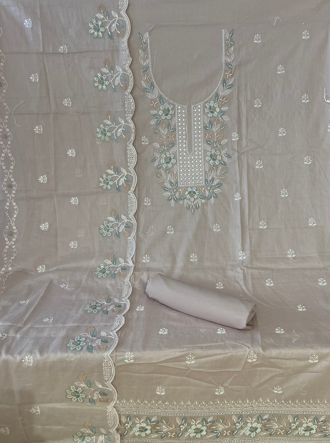 UNSTITCHED DESIGNER SUIT- IKGM02/19