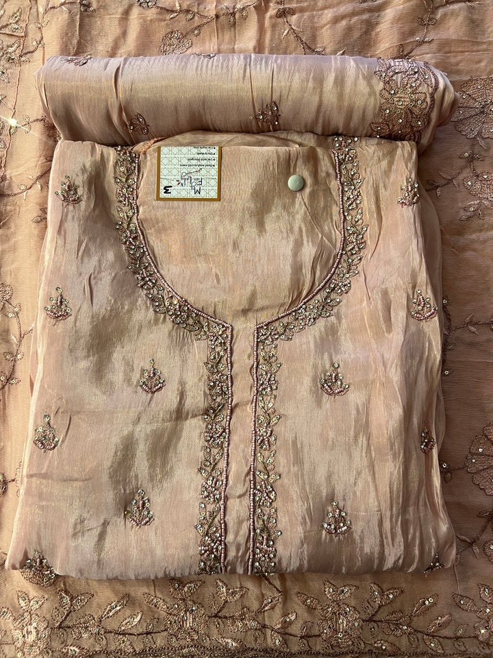 UNSTITCHED DESIGNER SUIT- IKGM03/17