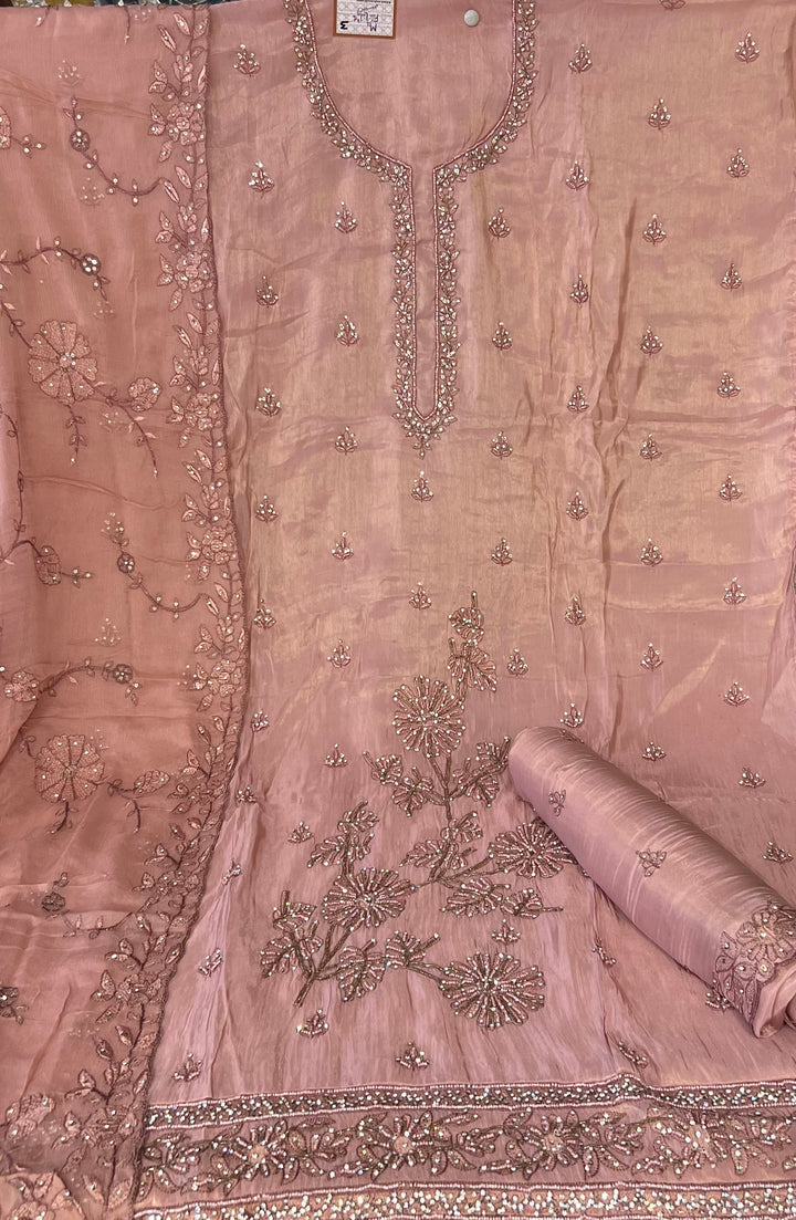 UNSTITCHED DESIGNER SUIT- IKGM03/17