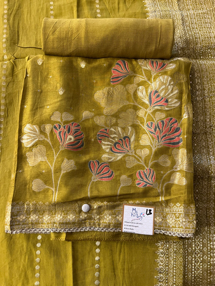 DESIGNER UNSTITCHED DRESS MATERIAL - BTMF13