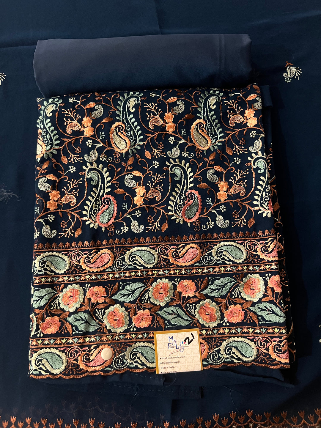DESIGNER UNSTITCHED DRESS MATERIAL - BTMF21