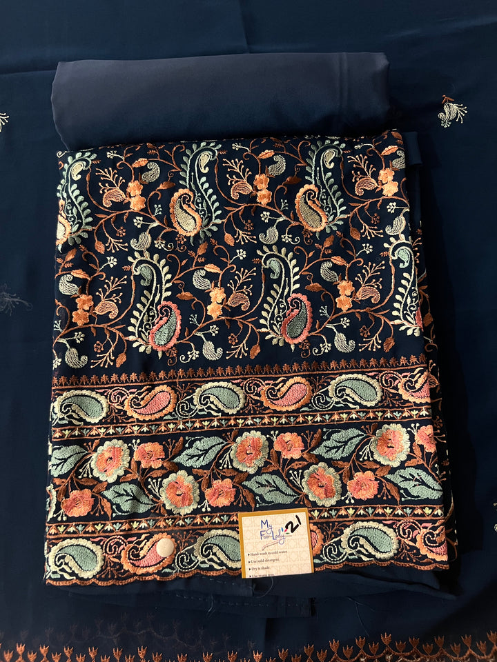DESIGNER UNSTITCHED DRESS MATERIAL - BTMF21