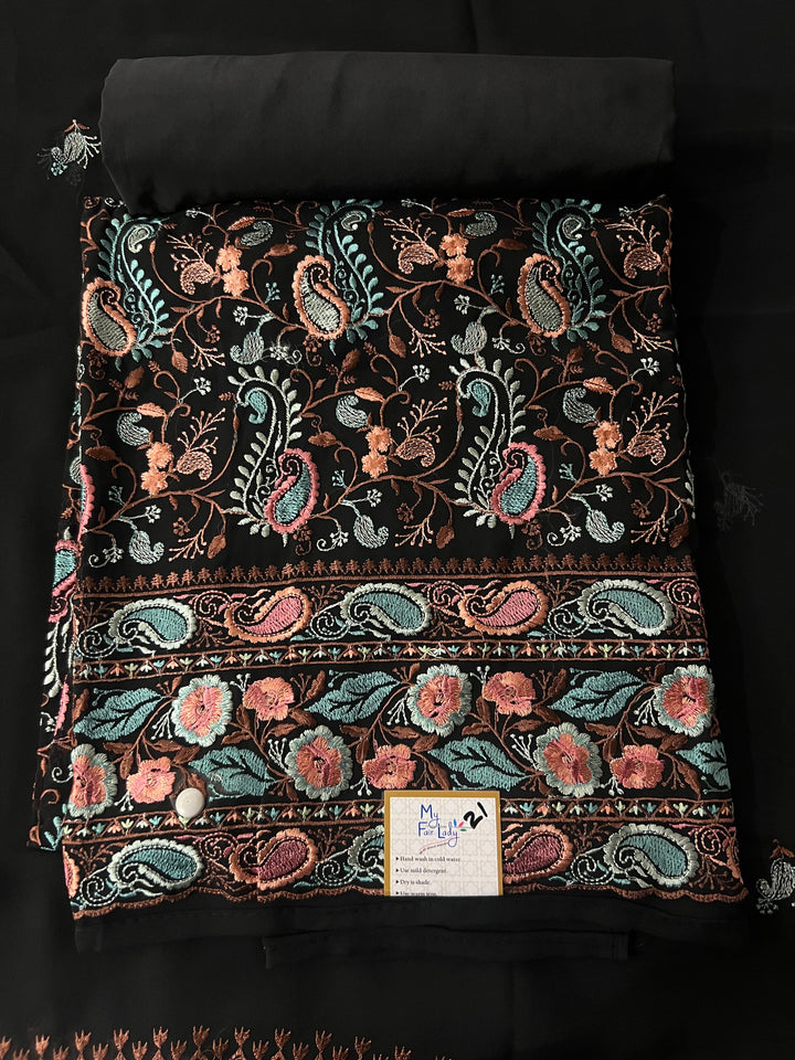 DESIGNER UNSTITCHED DRESS MATERIAL - BTMF21