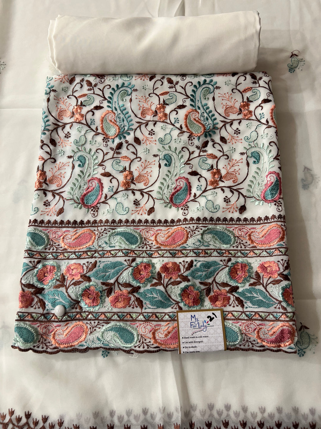 DESIGNER UNSTITCHED DRESS MATERIAL - BTMF21
