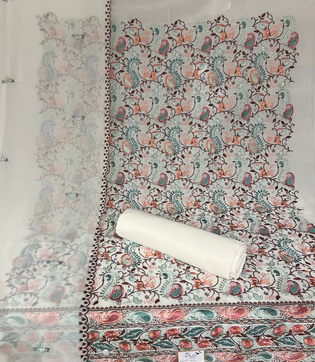 DESIGNER UNSTITCHED DRESS MATERIAL - BTMF21