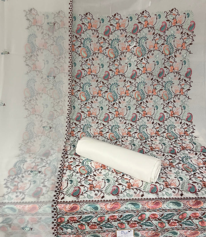 DESIGNER UNSTITCHED DRESS MATERIAL - BTMF21