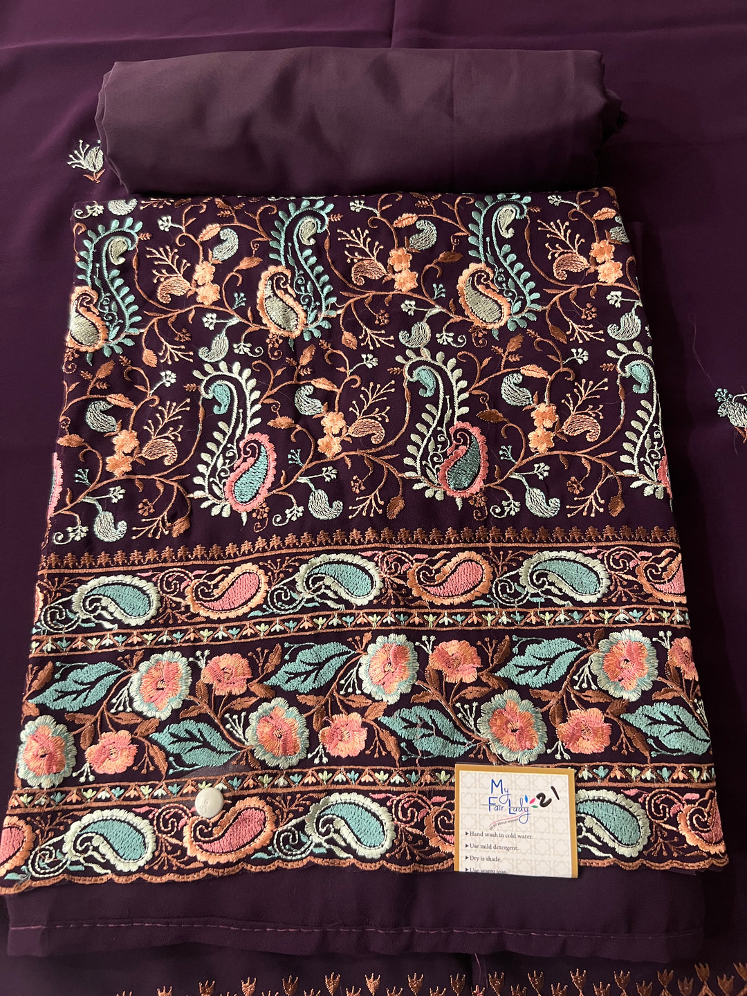 DESIGNER UNSTITCHED DRESS MATERIAL - BTMF21
