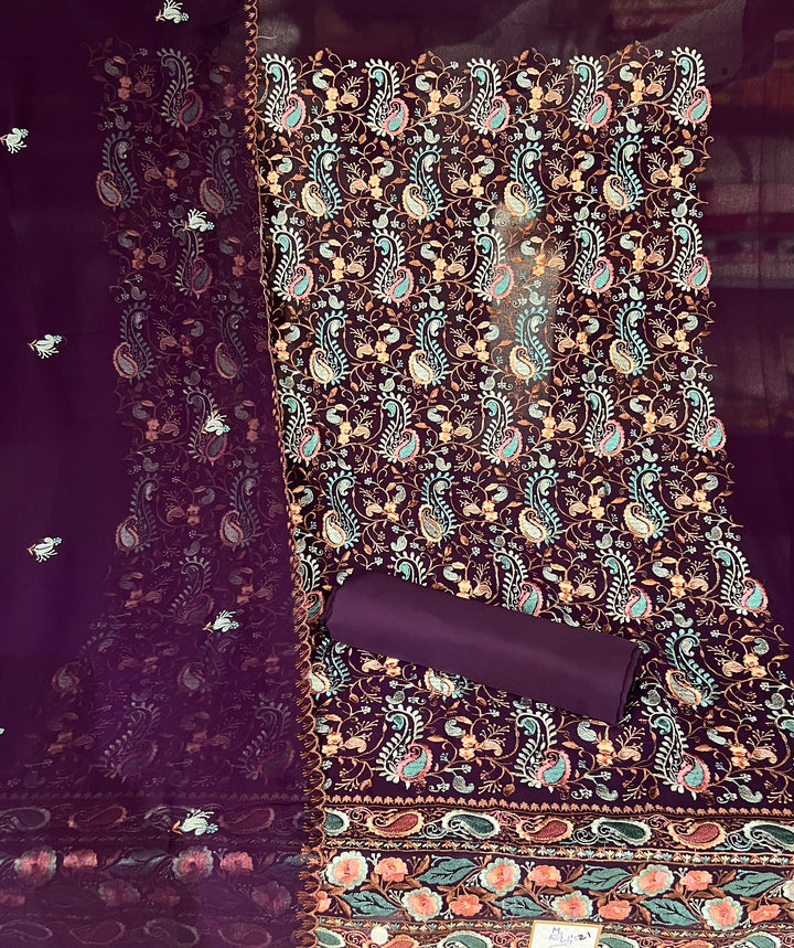 DESIGNER UNSTITCHED DRESS MATERIAL - BTMF21