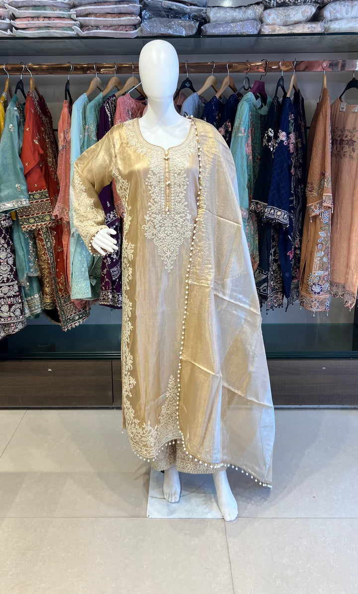 ISHUM DESIGNER FARSHI WORK SUIT - NIK04