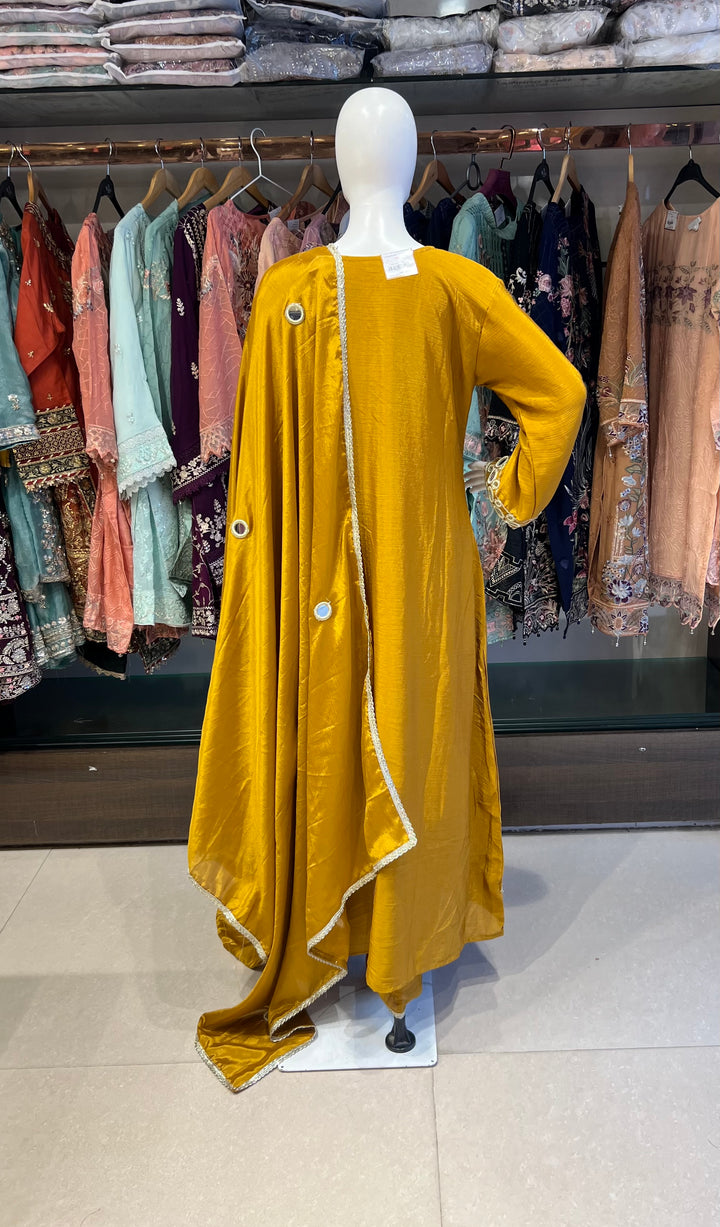 KHAS DESIGNER MIRROR WORK SUIT - MAL01