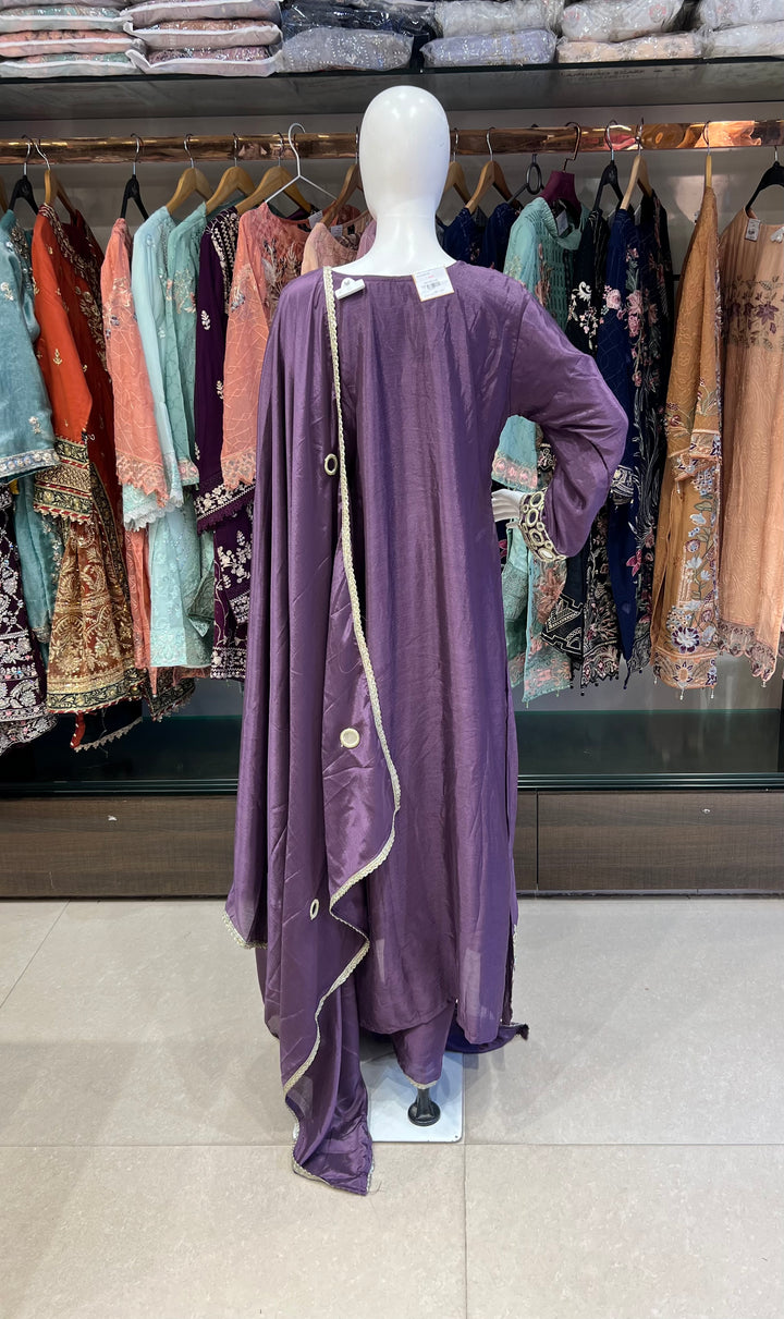 KHAS DESIGNER MIRROR WORK SUIT - MAL01