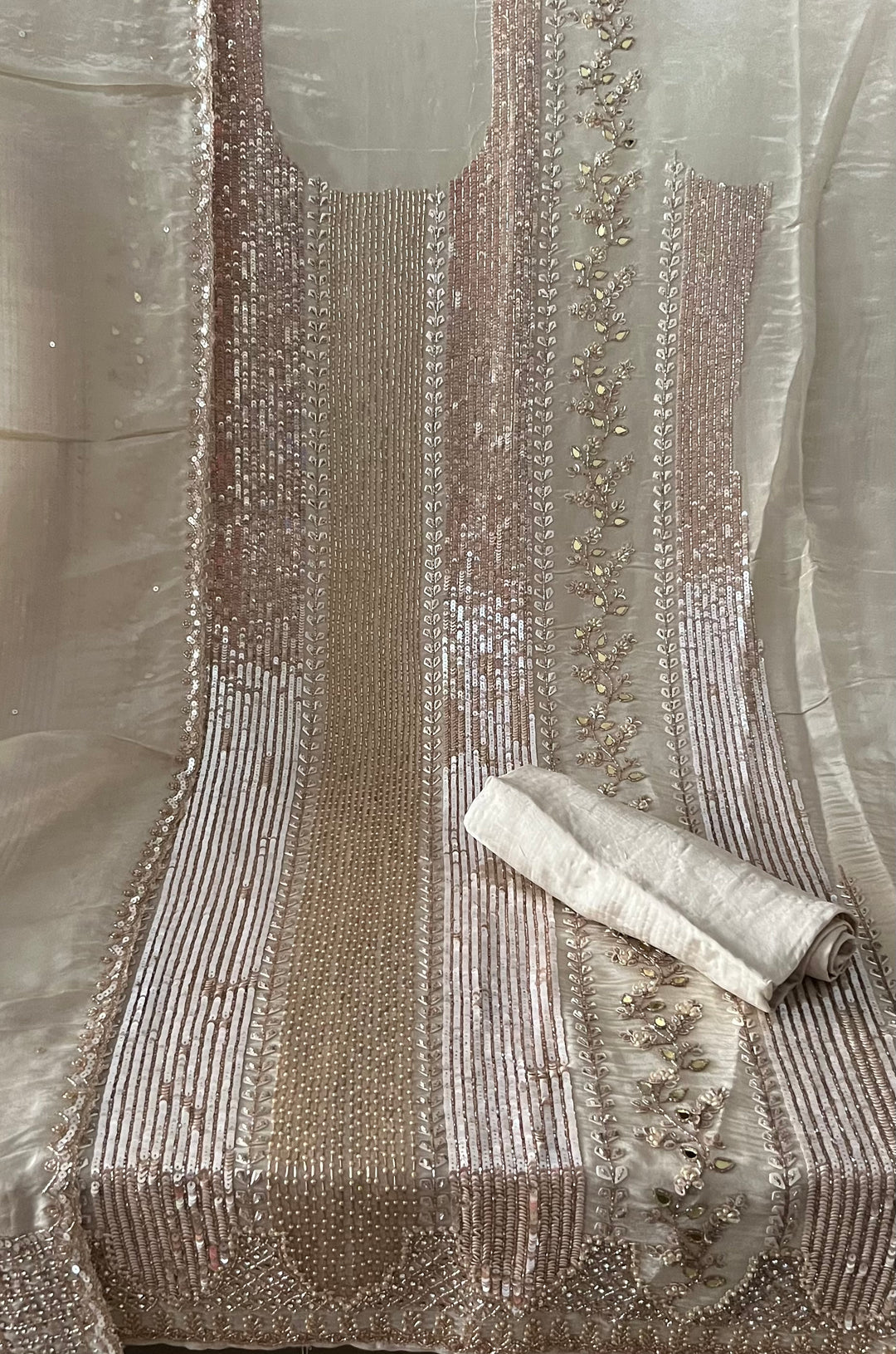 RUBY LUXURY DESIGNER PARTY WEAR UNSTITCHED DRESS MATERIAL - MMT10