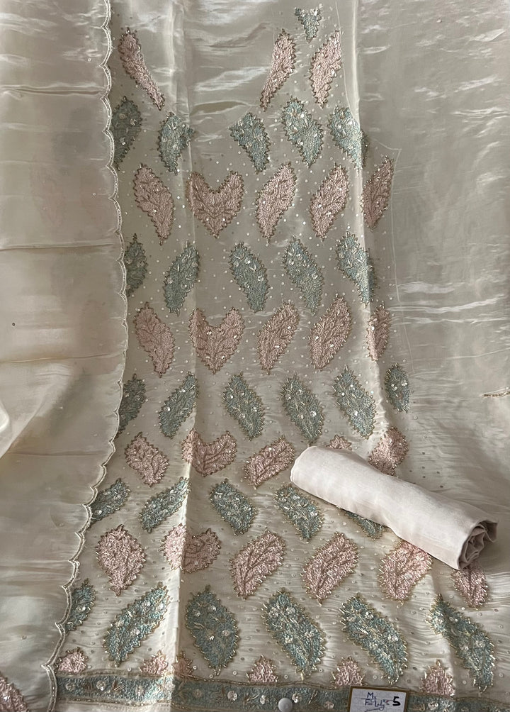 NARGIS DESIGNER UNSTITCHED DRESS MATERIAL - MMT05