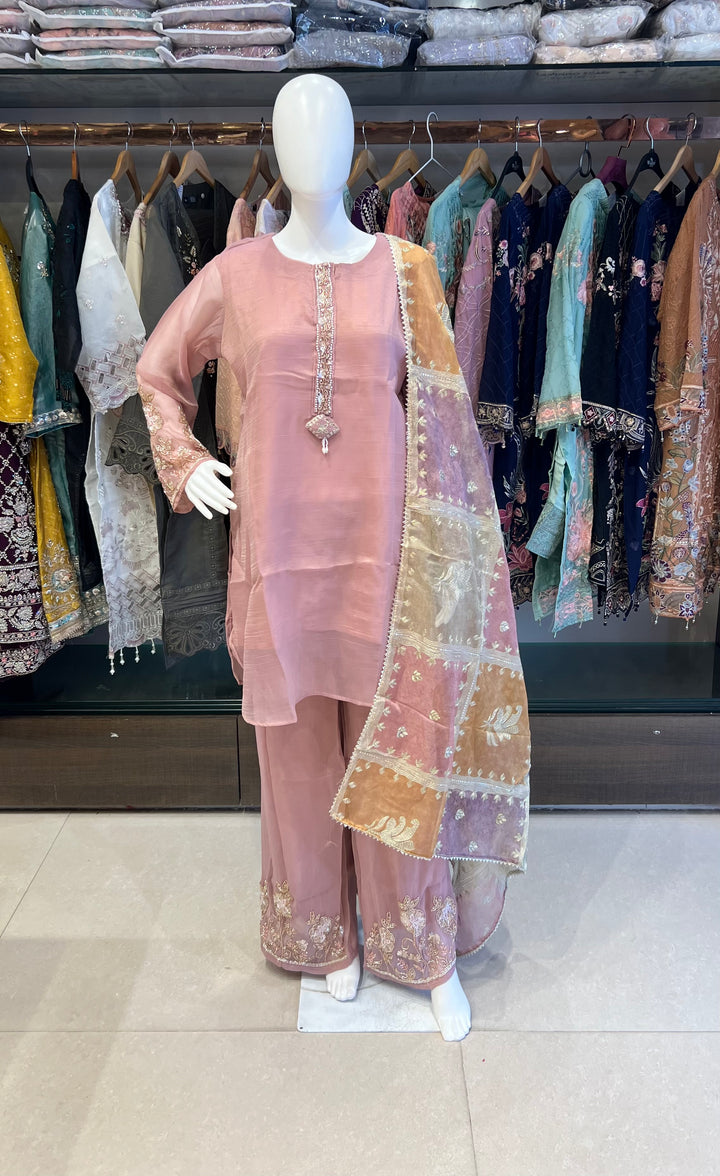 SAKINAH COLLECTION LUXURY DESIGNER FESTIVE PARTY WEAR SUIT - MDFY104