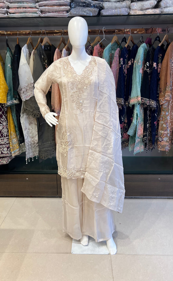 NAJMA EID DESIGNER FESTIVE PARTY WEAR SUIT - MDFY106