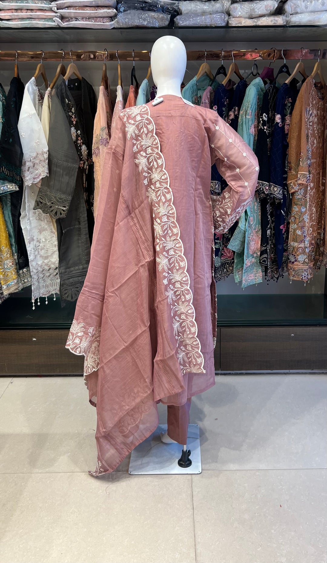 HIBA DESIGNER FESTIVE PARTY WEAR SUIT - MIX11