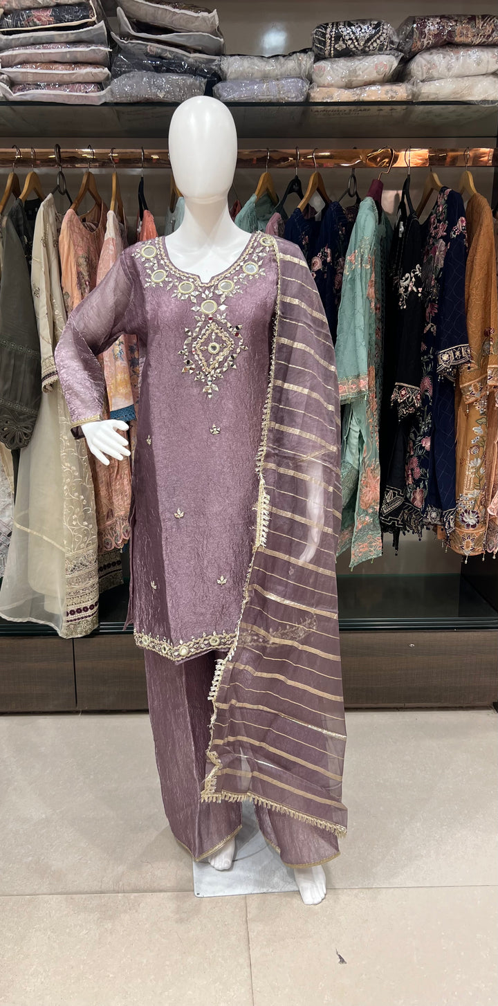 NOORI EID ELEGANCE DESIGNER FESTIVE PARTY WEAR SUIT - KAC08