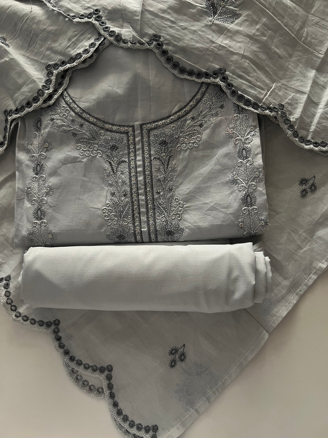 SIDRA DESIGNER UNSTITCHED COTTON DRESS MATERIAL - BTB01