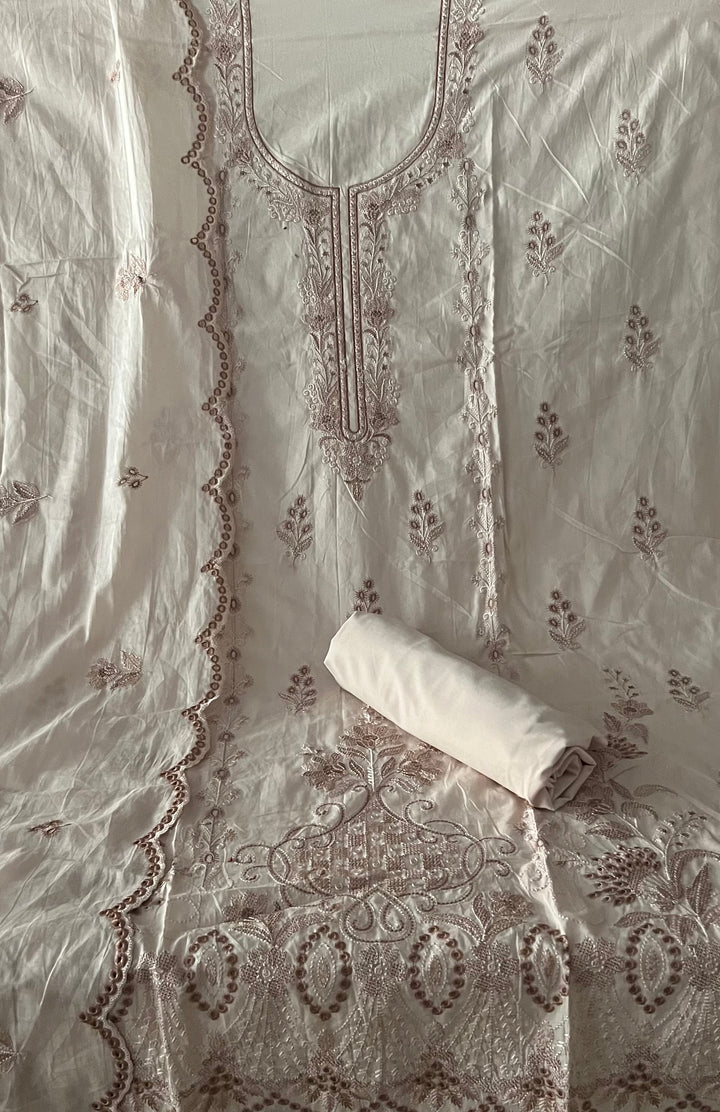 SIDRA DESIGNER UNSTITCHED COTTON DRESS MATERIAL - BTB01