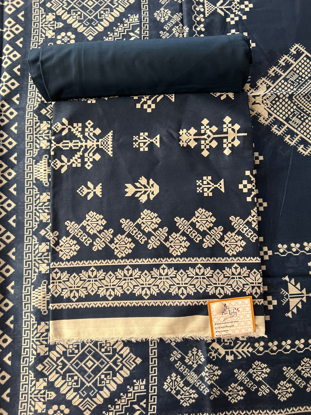 PURE ORIGINAL KHADI LAWN UNSTITCHED MATERIAL- SRH001