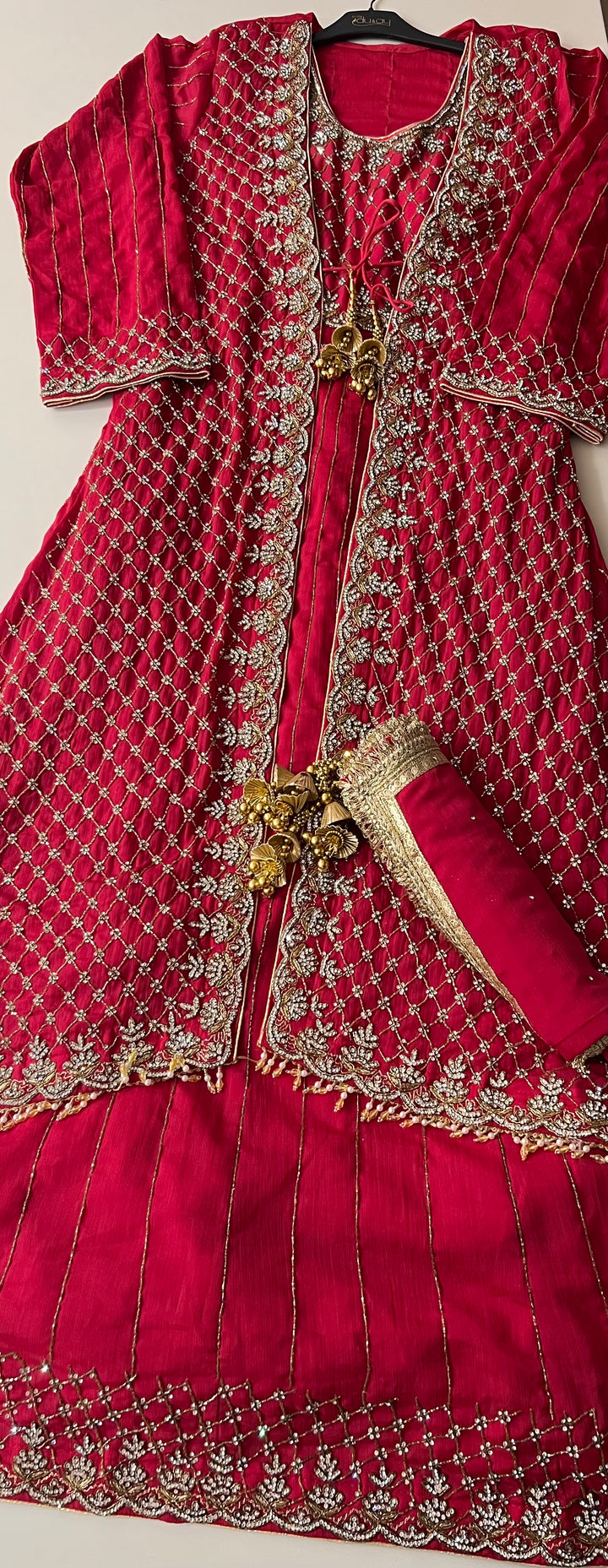 WORK DESIGNER LONG KOTI GOWN - IKHD02