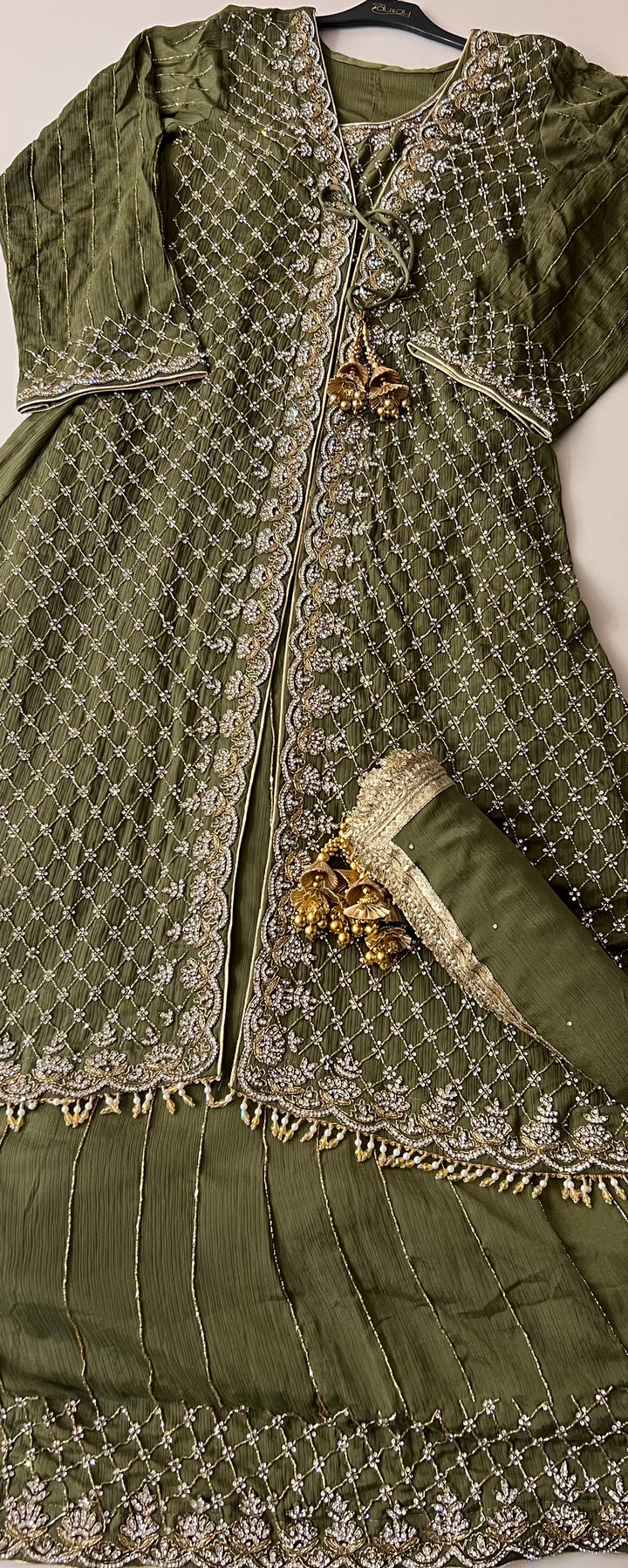 WORK DESIGNER LONG KOTI GOWN - IKHD02