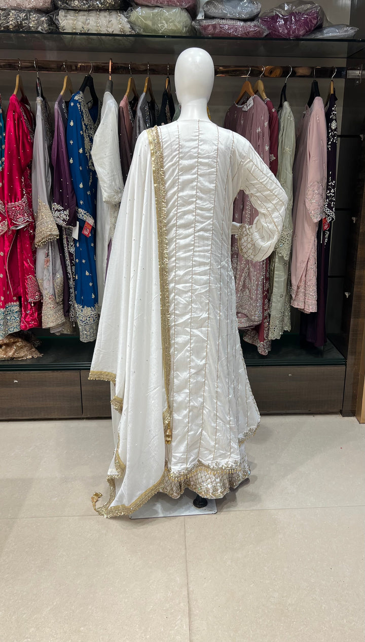 WORK DESIGNER LONG KOTI GOWN - IKHD02