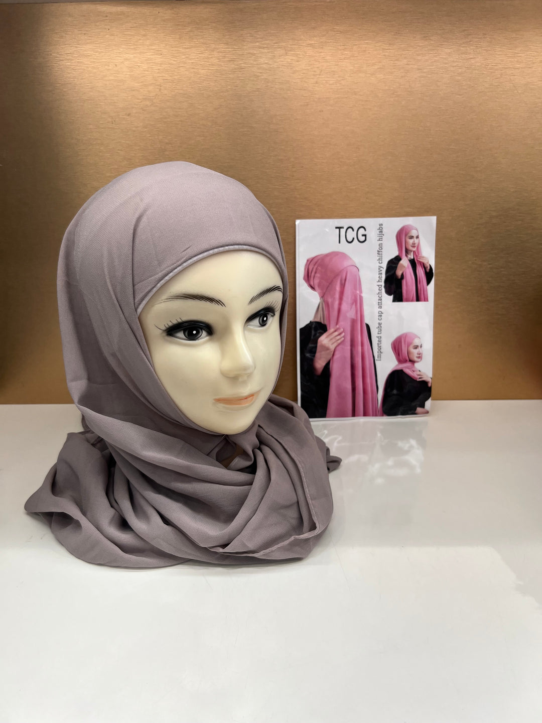 HIBA CAP ATTACHED HIJABS - BTZ10