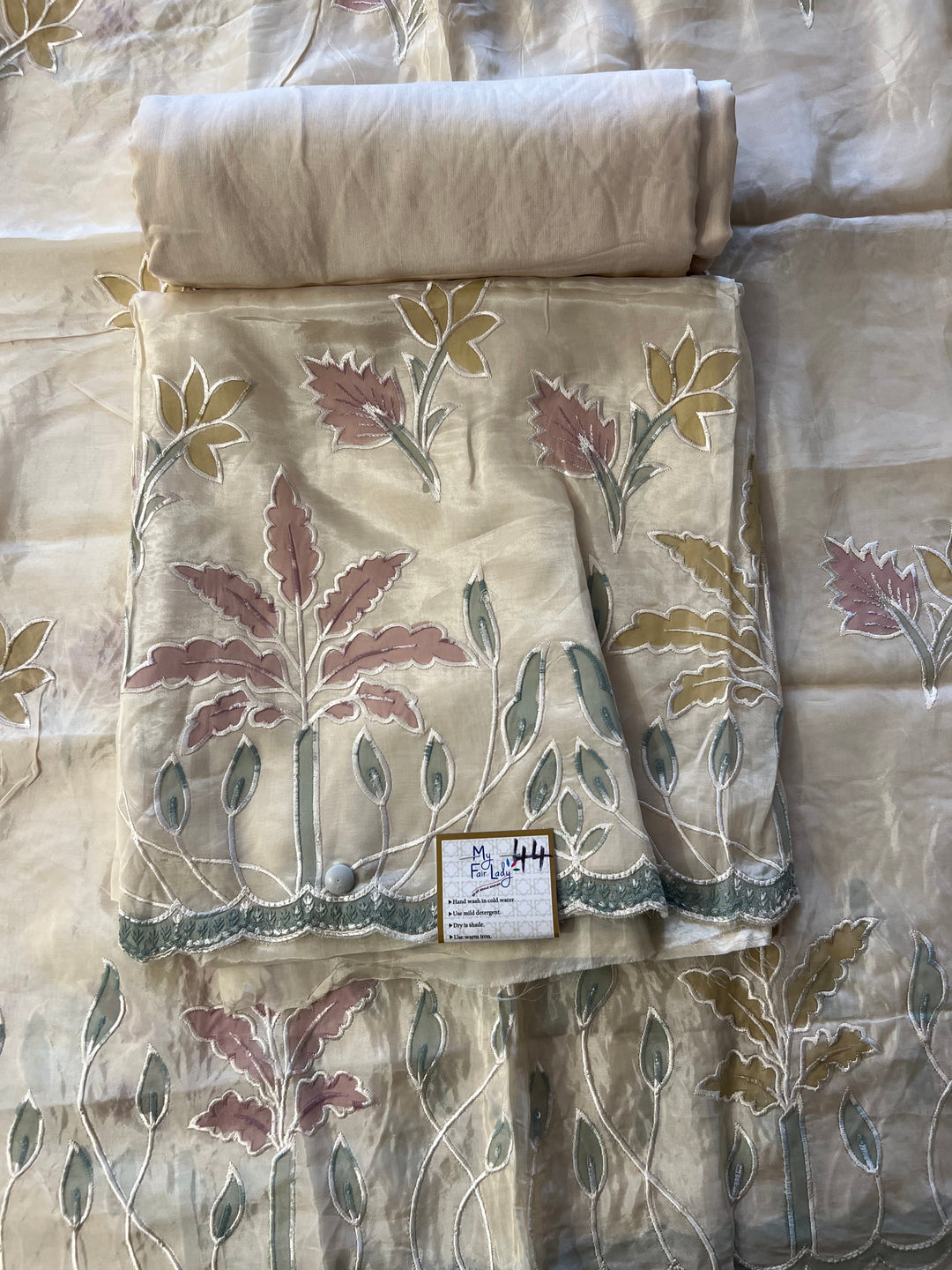 DESIGNER UNSTITCHED DRESS MATERIAL - BTMF44