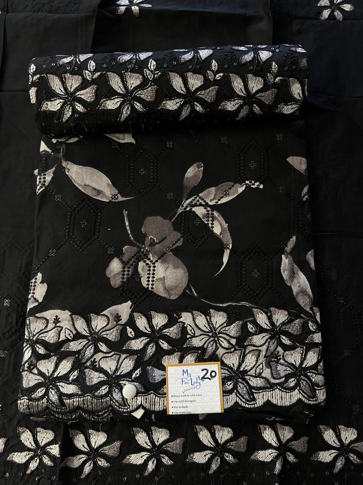 DESIGNER UNSTITCHED DRESS MATERIAL - BTMF20