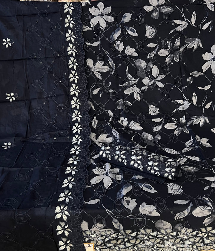 DESIGNER UNSTITCHED DRESS MATERIAL - BTMF20