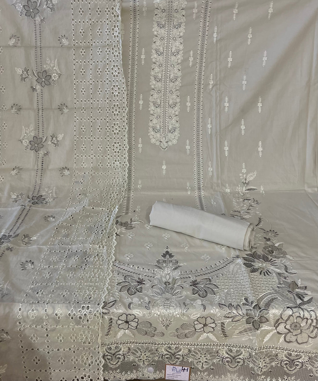 DESIGNER UNSTITCHED DRESS MATERIAL - BTMF41