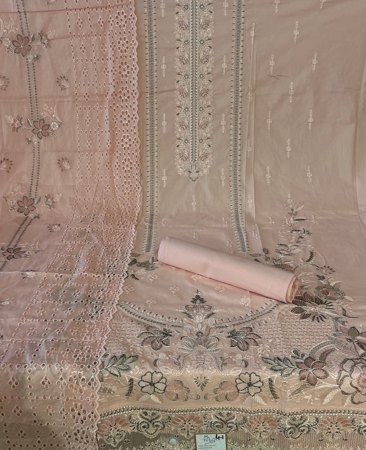 DESIGNER UNSTITCHED DRESS MATERIAL - BTMF41