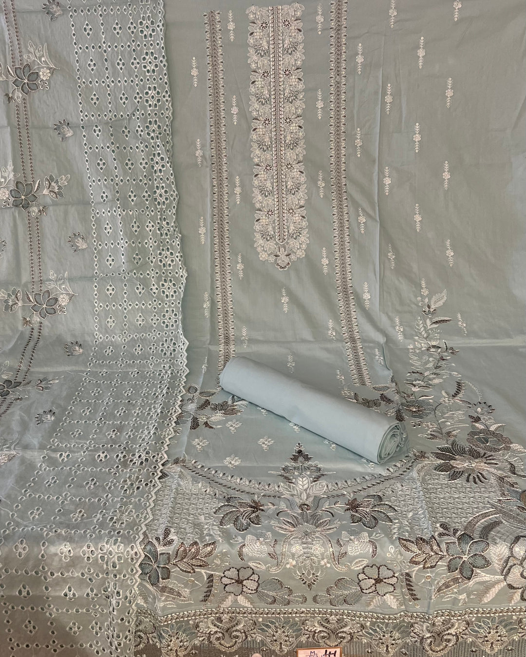 DESIGNER UNSTITCHED DRESS MATERIAL - BTMF41
