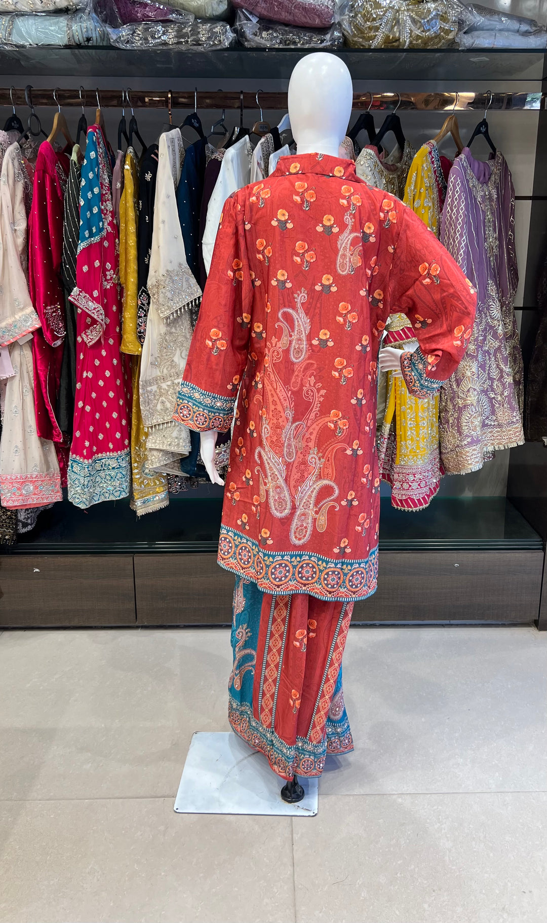 DESIGNER RAJWADI CO-ORD SET - KHMF01
