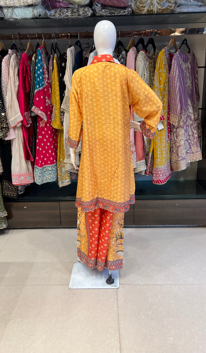 DESIGNER RAJWADI CO-ORD SET - KHMF01