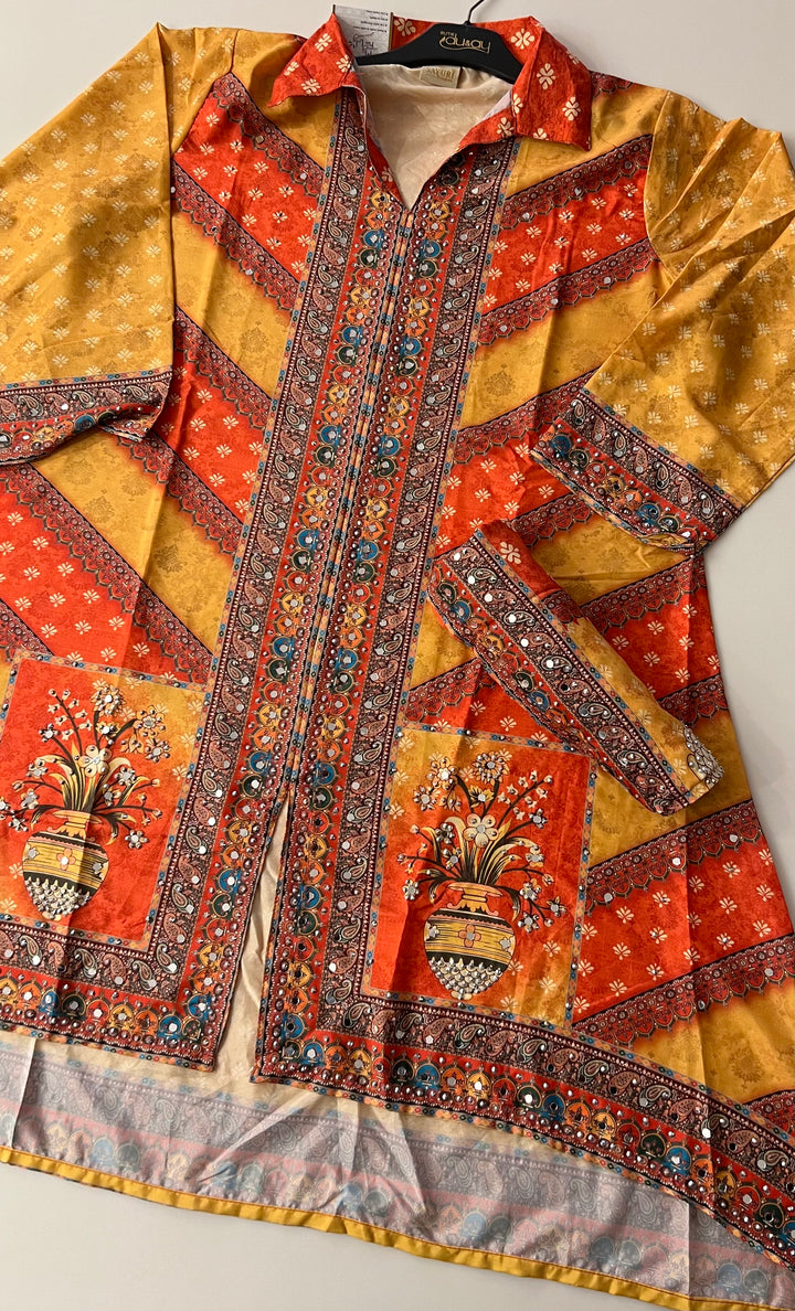 DESIGNER RAJWADI CO-ORD SET - KHMF01