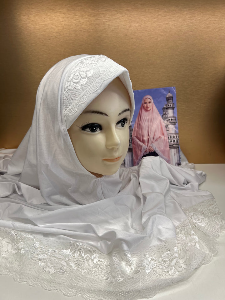 RAMZAN NAMAZ HIJABS (40 INCH) (SLEEVELESS) (NEW COLOURS) - J1052