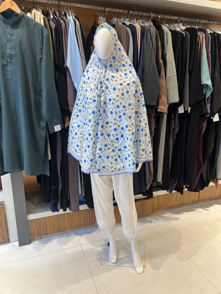 UMRAH EHRAAM PRAYER NAMAZ HIJAAB-{PRINTED}- BTJ06