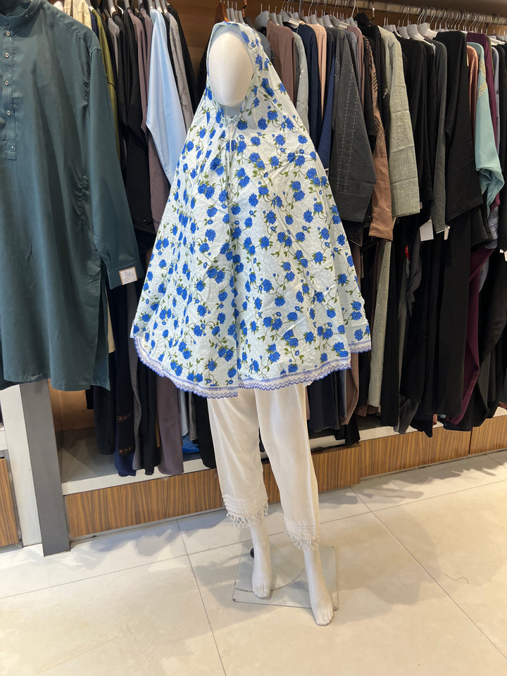 UMRAH EHRAAM PRAYER NAMAZ HIJAAB-{PRINTED}- BTJ06