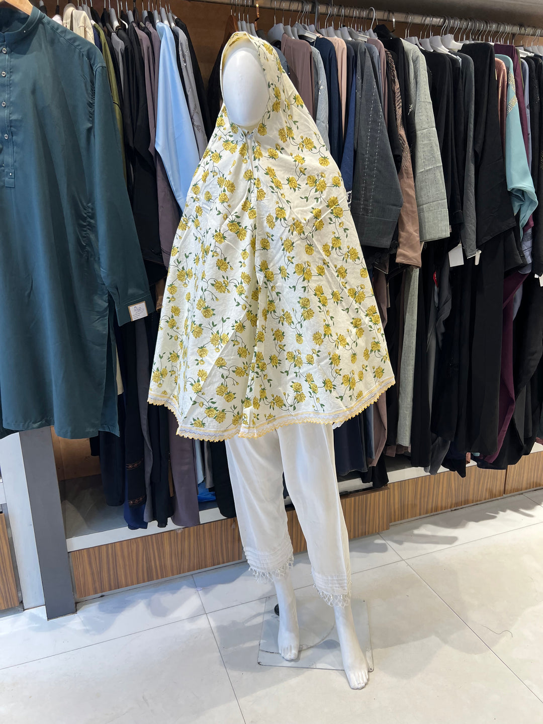 UMRAH EHRAAM PRAYER NAMAZ HIJAAB-{PRINTED}- BTJ06