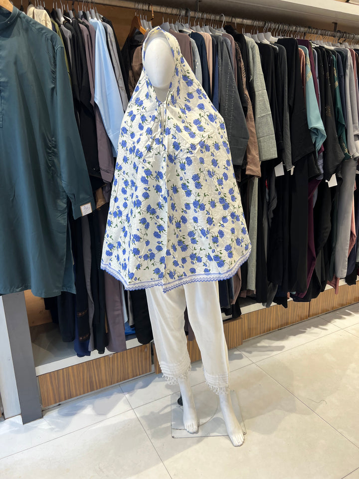 UMRAH EHRAAM PRAYER NAMAZ HIJAAB-{PRINTED}- BTJ06