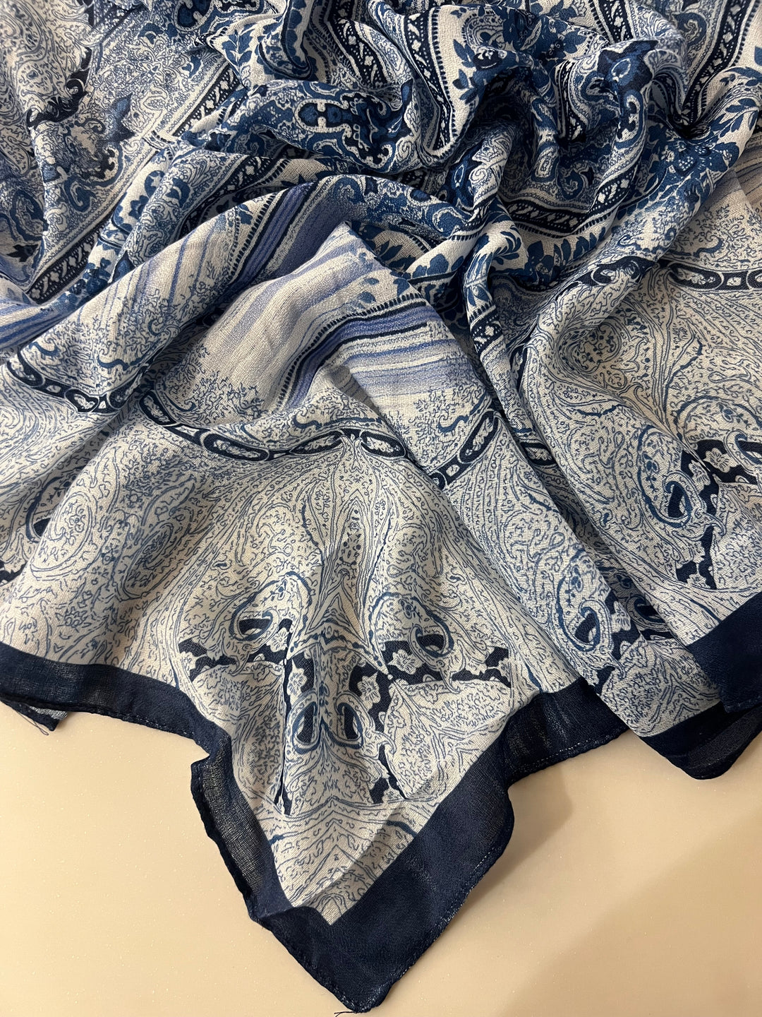 KASHMIRI PASHMINA PRINTED HIJABS (1.75M*0.5M) - BTJ01