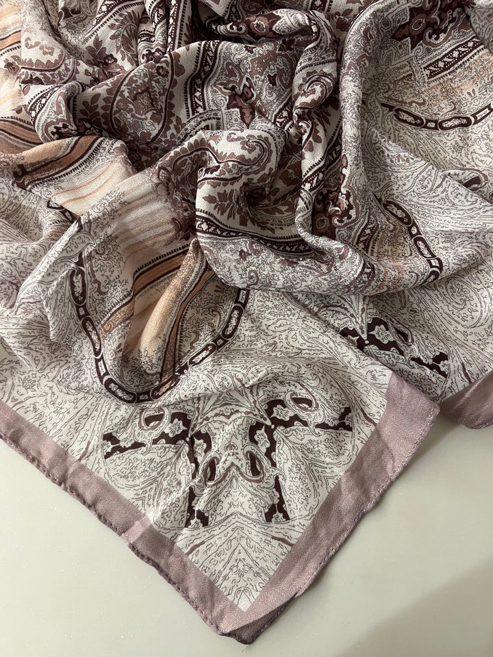 KASHMIRI PASHMINA PRINTED HIJABS (1.75M*0.5M) - BTJ01