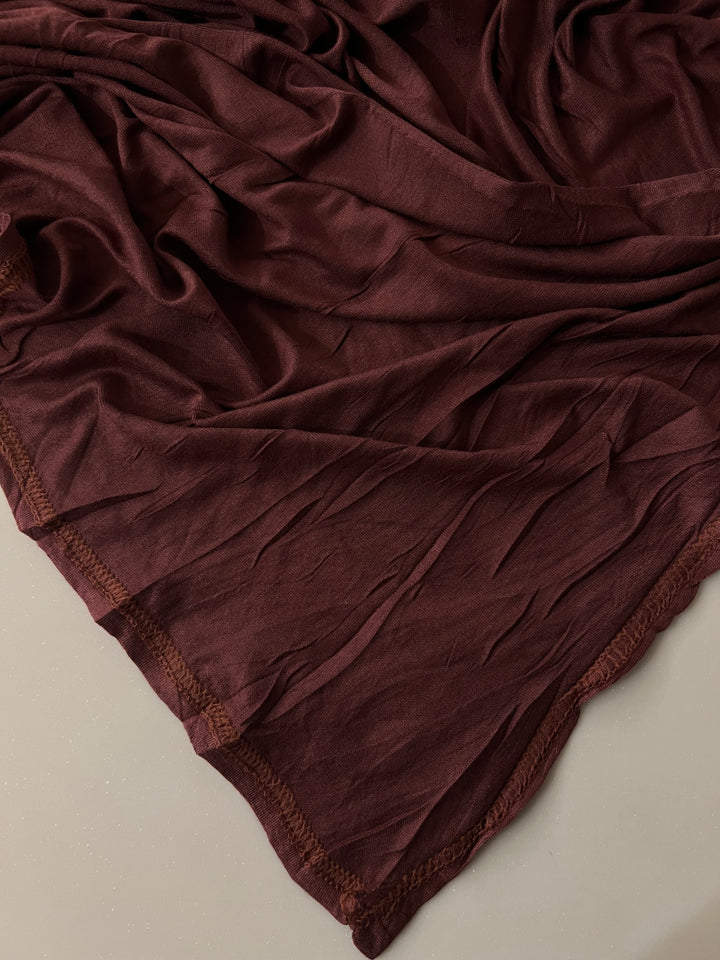 PINLESS BAMBOO JERSEY SUMMER 2 METERS PLAIN HIJABS -BJ03