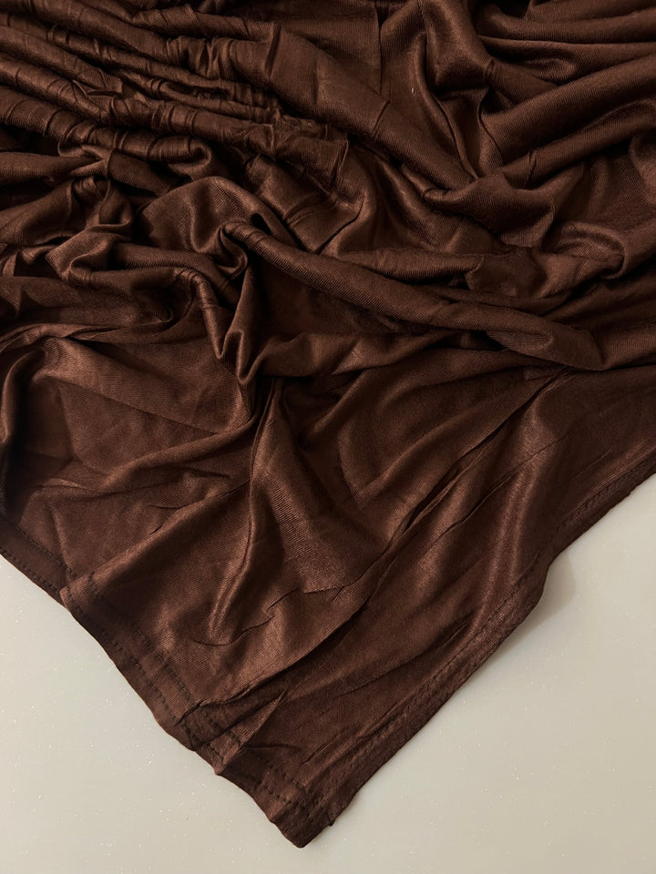 PINLESS BAMBOO JERSEY SUMMER 2 METERS PLAIN HIJABS -BJ03